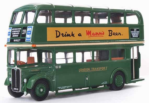 London Transport Country AEC Regent 3RT.