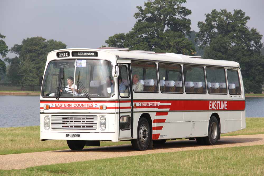 Eastern Counties Bristol RELH6G ECW RE849 Eastline
