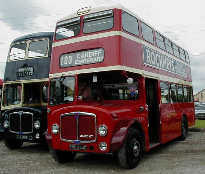 Devon General AEC Regent V MCW Orion 524