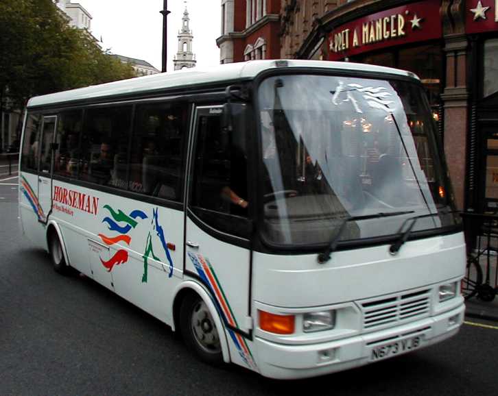 Horseman Coaches Toyota Coaster Caetano Optimo N673VJB