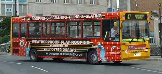 Plymouth CityBus Dennis Dart Plaxton Pointer