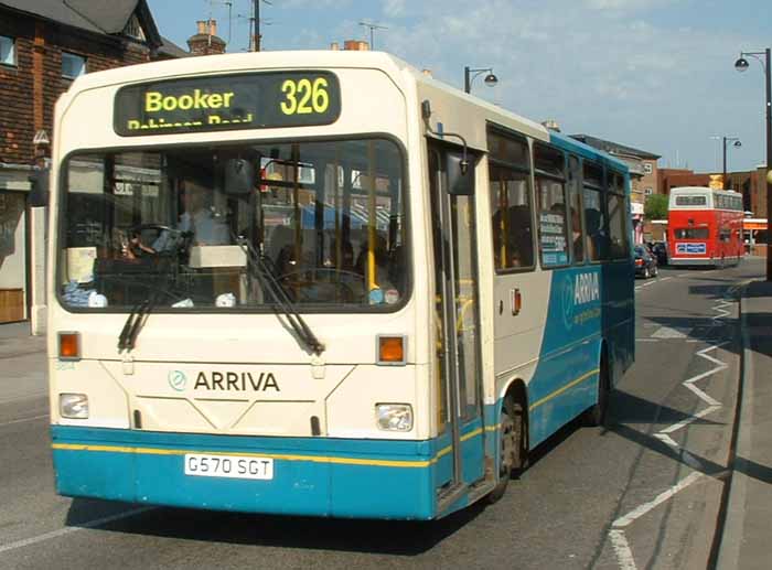 Arriva the Shires Dennis Dart Wright Handybus 3814
