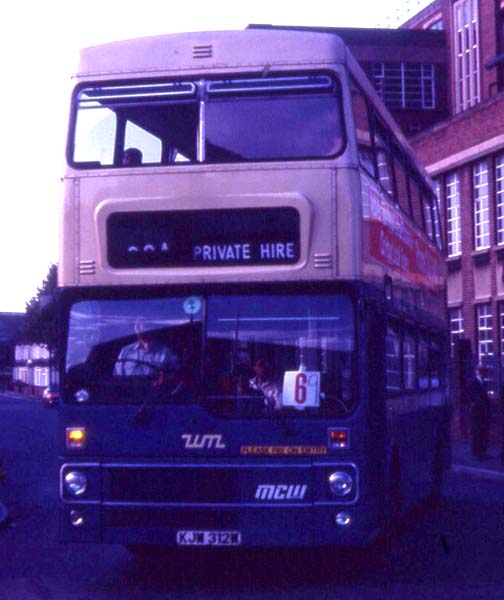 WMPTE MCW Metrobus 2312