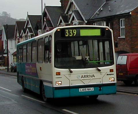 Arriva the Shires Dennis Dart Wright 3365