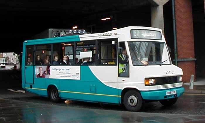 Arriva the Shires Mercedes 709D Plaxton Beaver 2138