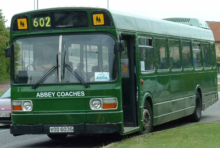 Abbey Coaches Leyland National VOD603S
