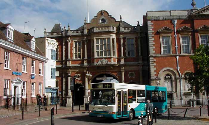 Arriva the Shires Dennis Dart MPD 3485