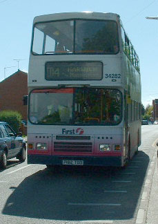 First Eastern National Volvo Olympian Alexander 34282