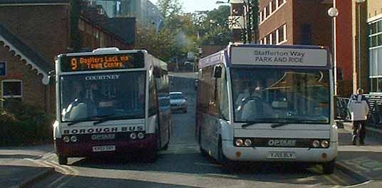 Courtney Coaches Optare Solo 4 & YJ55BLV