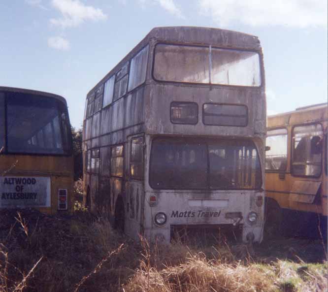 Motts Travel South Yorkshire Leyland Fleetline MCW OKW517R