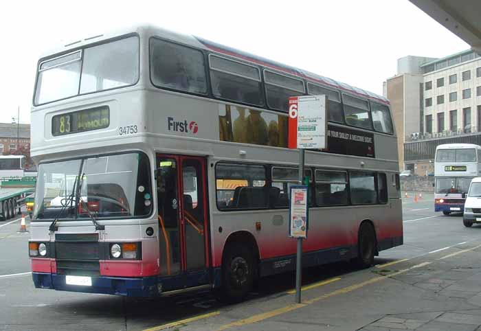 Western National Leyland Olympian ECW 34753