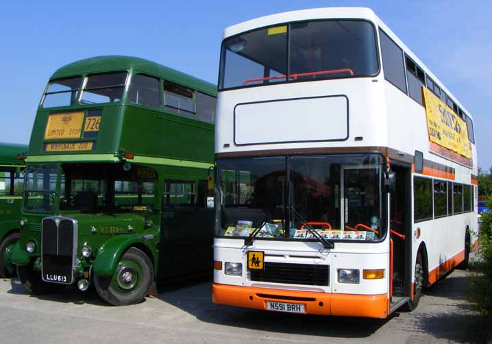 Motts Finglands Volvo Olympian Alexander Royale N591BRH & RT 3254