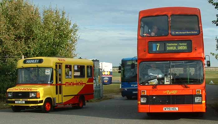 PMT Ford Transit & Southern Vactis Route Rouge Olympian