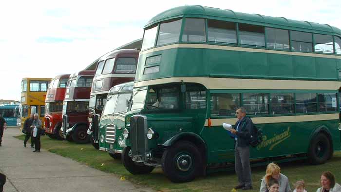 AEC buses at SHOWBUS