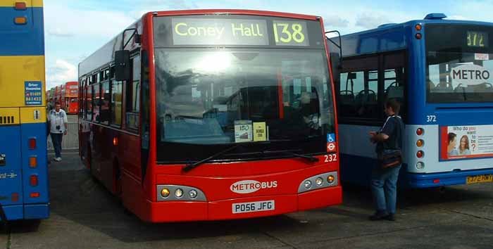 Metrobus Alexander Dennis Dart SLF East Lancs Esteem 232