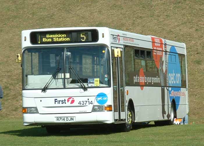 First Dennis Dart SLF Plaxton Pointer 2 43714
