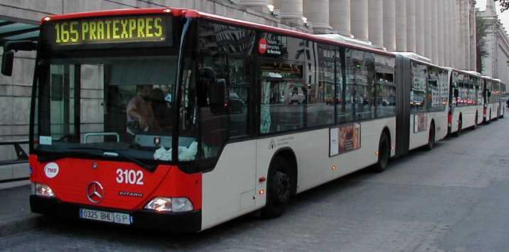 TMB Mercedes Citaro artic 3102