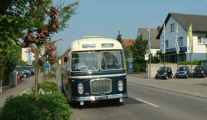 Royal Blue RELH6G ECW 2351 in Sinsheim Town Centre