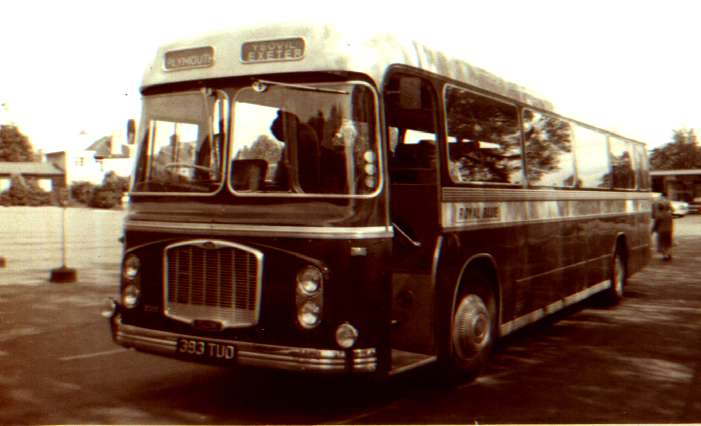 Royal Blue Bristol RELH6G ECW 2355