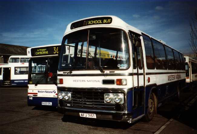 Western National Leyland Leopard/Plaxton Supreme Express 3523