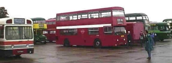 London Transport Daimler Fleetline Park Royal DMS136
