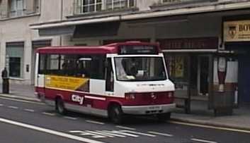 Plymouth CityBus Mercedes 709D Plaxton Beaver
