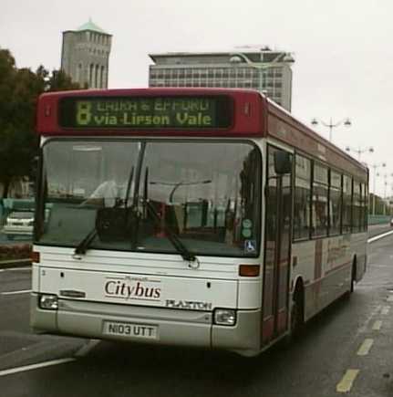 Plymouth CityBus Dennis Dart SLF Plaxton Pointer 3