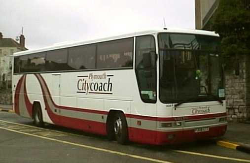 Plymouth CityCoach Volvo B10M Plaxton Premier