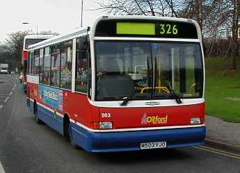 Wycombe Bus Company Dennis Dart Marshall 3833